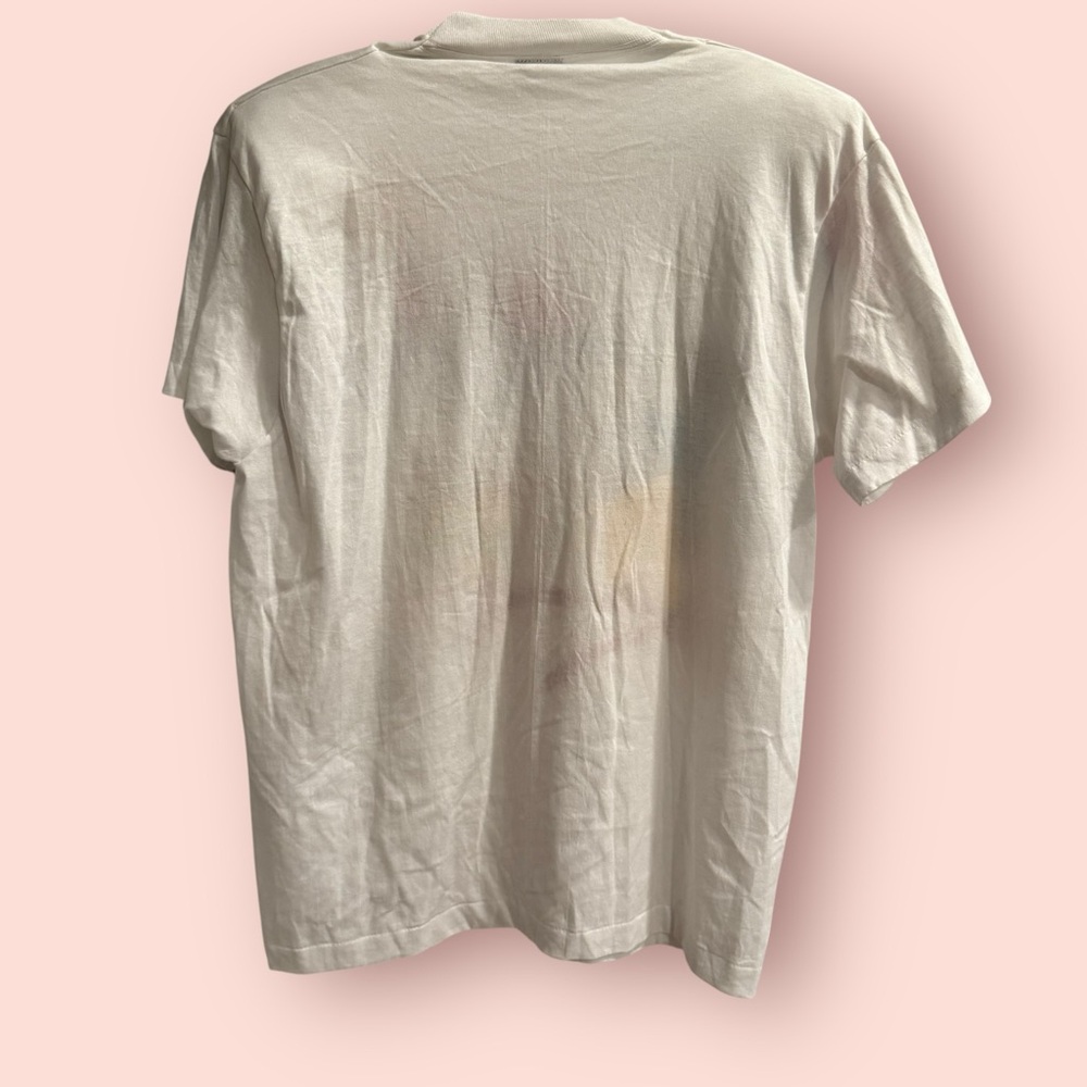NWT Deadstock Vintage Hand Painted Graphic Tee | Indie Art Whimsical Scene - Picture 3 of 5